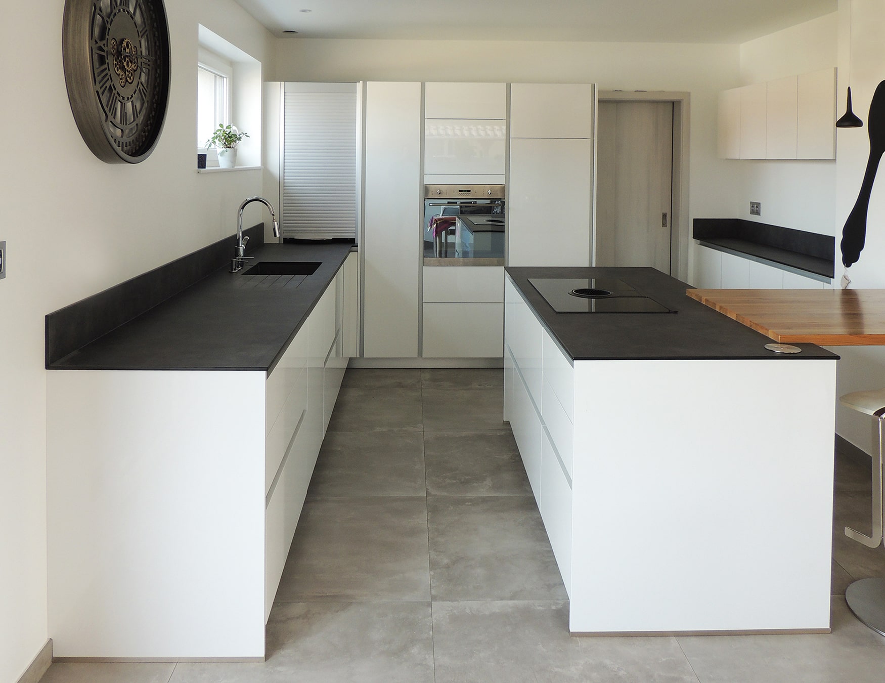 La cuisine de la famille H.<