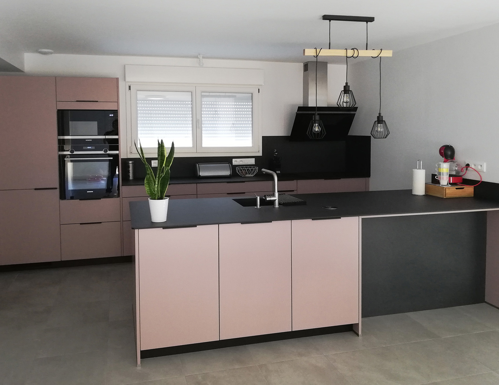 La cuisine de la famille F.-M.<